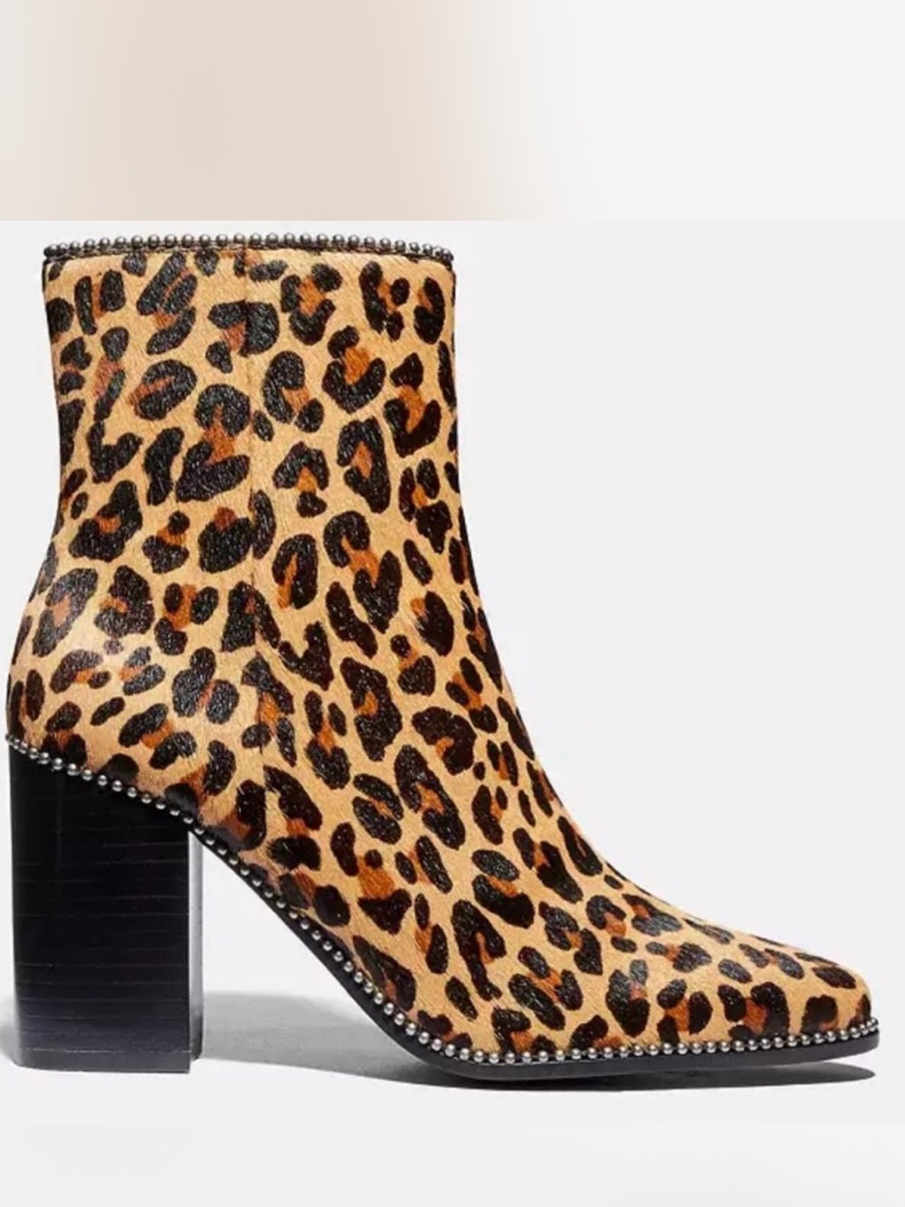 Coach Women’s Drea Calf Hair Beaded Boots Sz 5 $250 Retail